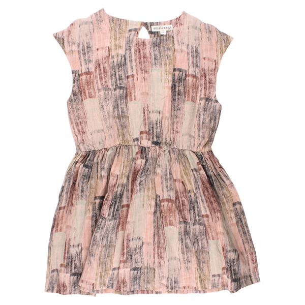 SMALL RAGS Dina SL Dress Nutmeg (Multi-Color)