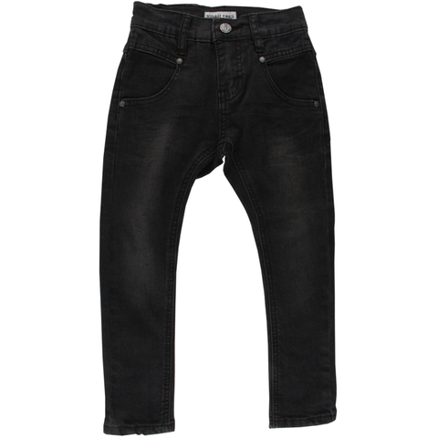 SMALL RAGS Dave Slim Jeans Denim Black