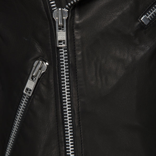 PETIT BY SOFIE SCHNOOR Sheep Leather Jacket Black