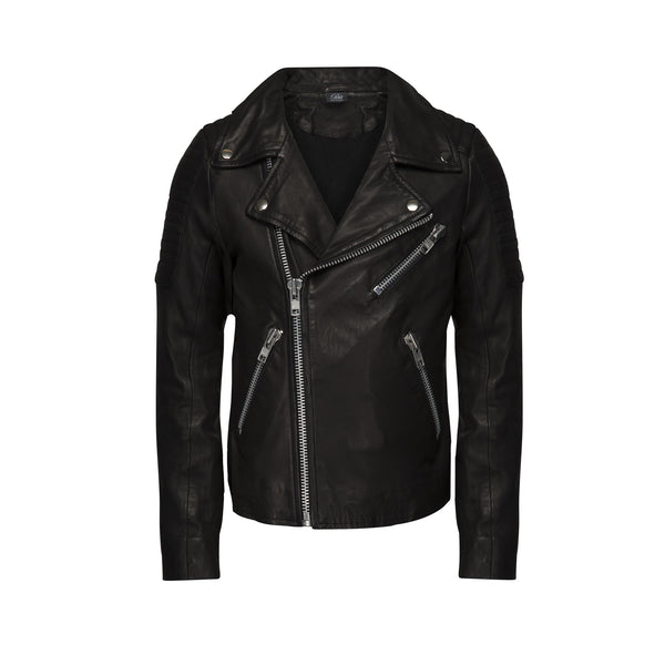 PETIT BY SOFIE SCHNOOR Sheep Leather Jacket Black