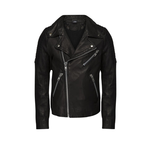 PETIT BY SOFIE SCHNOOR Sheep Leather Jacket Black