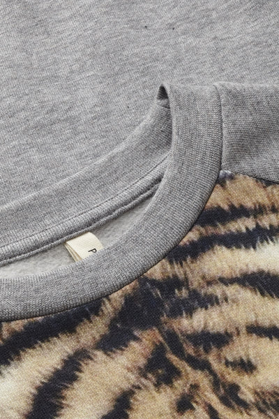 POPUSHOP Basic Sweat Tiger Grey