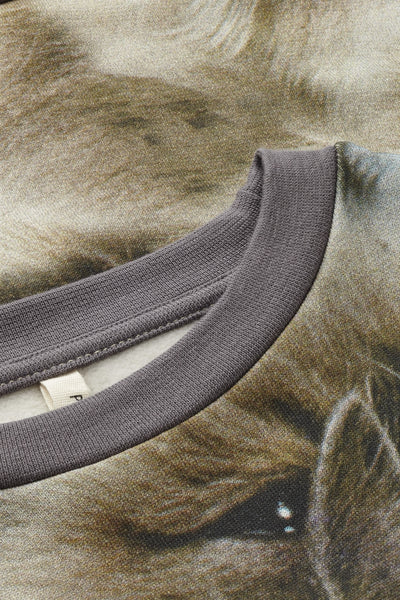 POPUSHOP Loose Sweat Siamese Cat