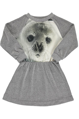 POPUSHOP Sweat Dress Seal