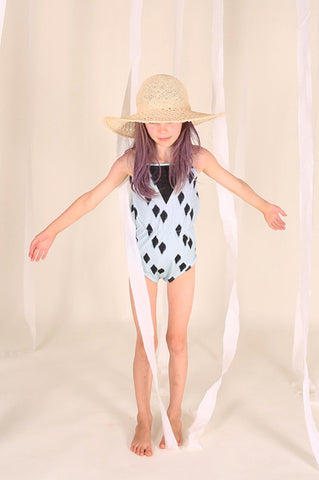 KNAST Harlequin Swimsuit - Jade Green Color