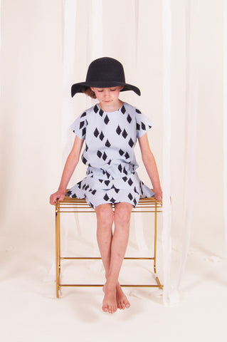 KNAST Dicte Dress Blue Color (Harlequin)