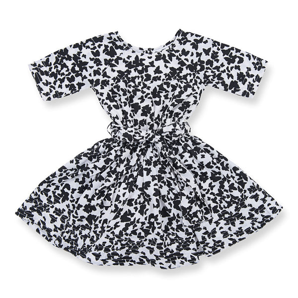 HOW TO KISS A FROG Siona Dress Butterfly Black color