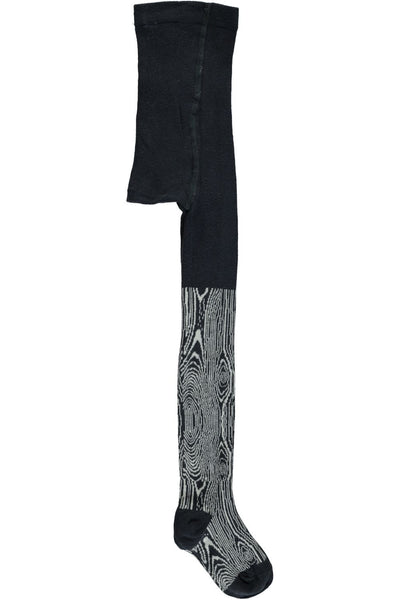 POPUSHOP Stockings Zebra Black/Grey