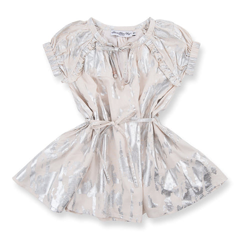 HOW TO KISS A FROG Suki Dress Silver Splash color