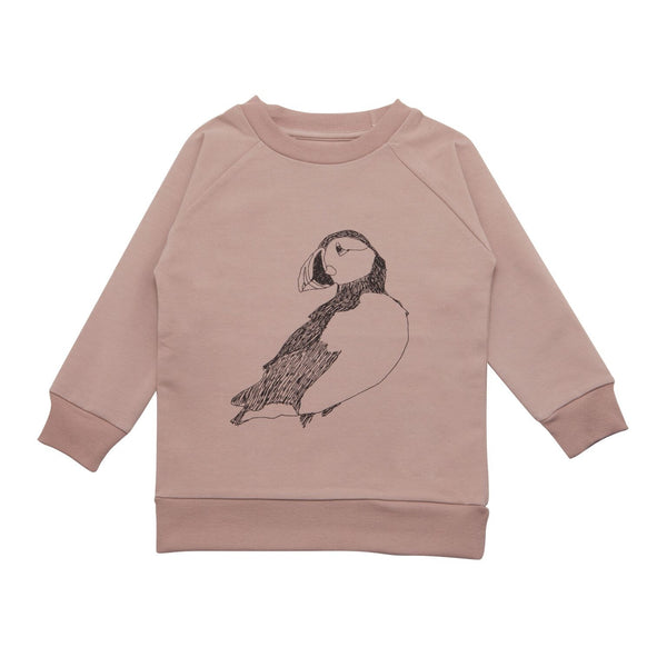 IGLO + INDI Puffin Crew Sweater Rose