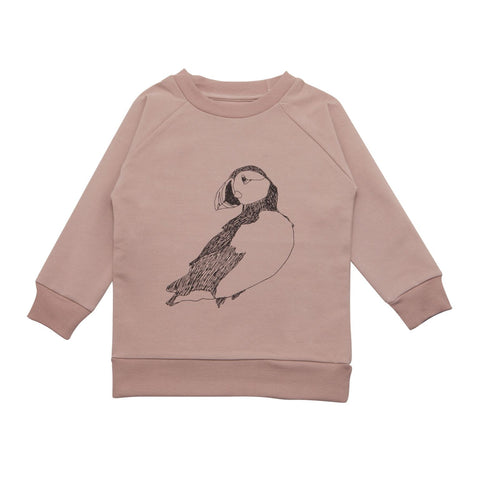 IGLO + INDI Puffin Crew Sweater Rose
