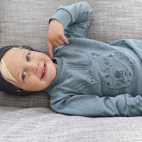 iglo + indi Husky Crew Blue Color