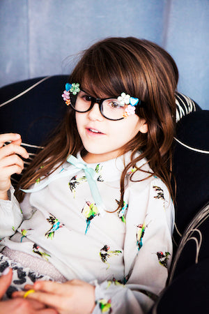 iglo + indi Bird Blouse Pale Green Color