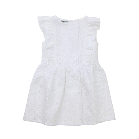 iglo + indi White Cotton Dress
