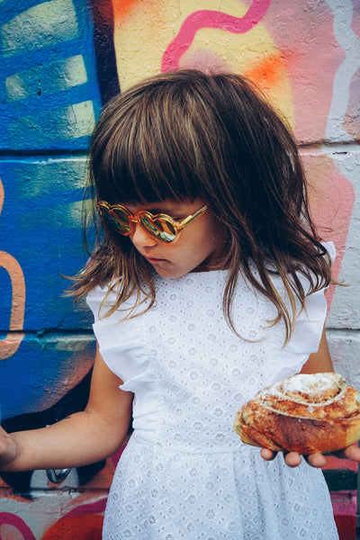 iglo + indi White Cotton Dress