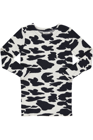 POPUSHOP Dress Dotted Camo Off White